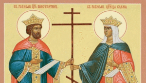 Sveti car Konstantin i carica Jelena